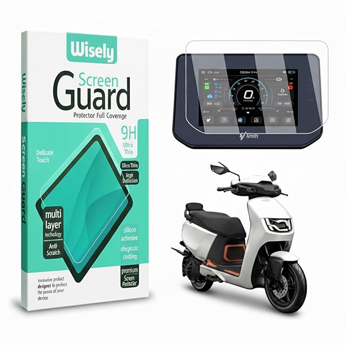 Screen Guard for Hero Vida VX2 Go 2025 | TFT HD Clear Full Cover Digital Meter Protector | Easy Installation Kit
