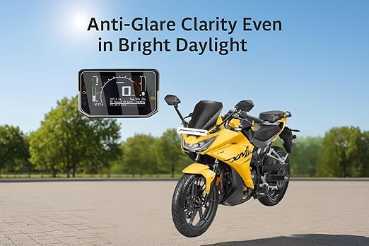 Screen Guard for Hero Karizma 210 XMR 2025 | TFT HD Clear Full Cover Digital Meter Protector | Easy Installation Kit