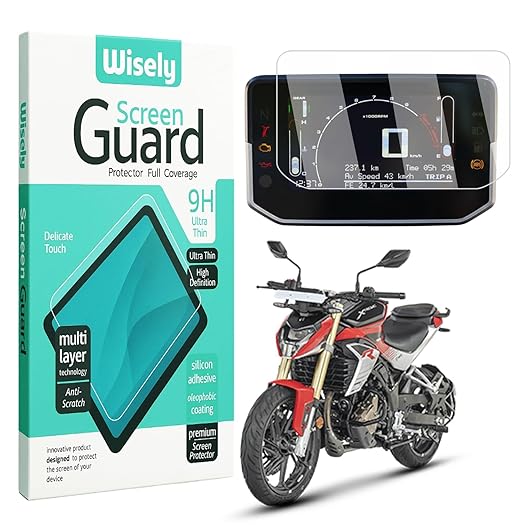 Screen Guard for Hero Xtreme 250R (2025) | HD Clear Full Cover Digital Meter Protector