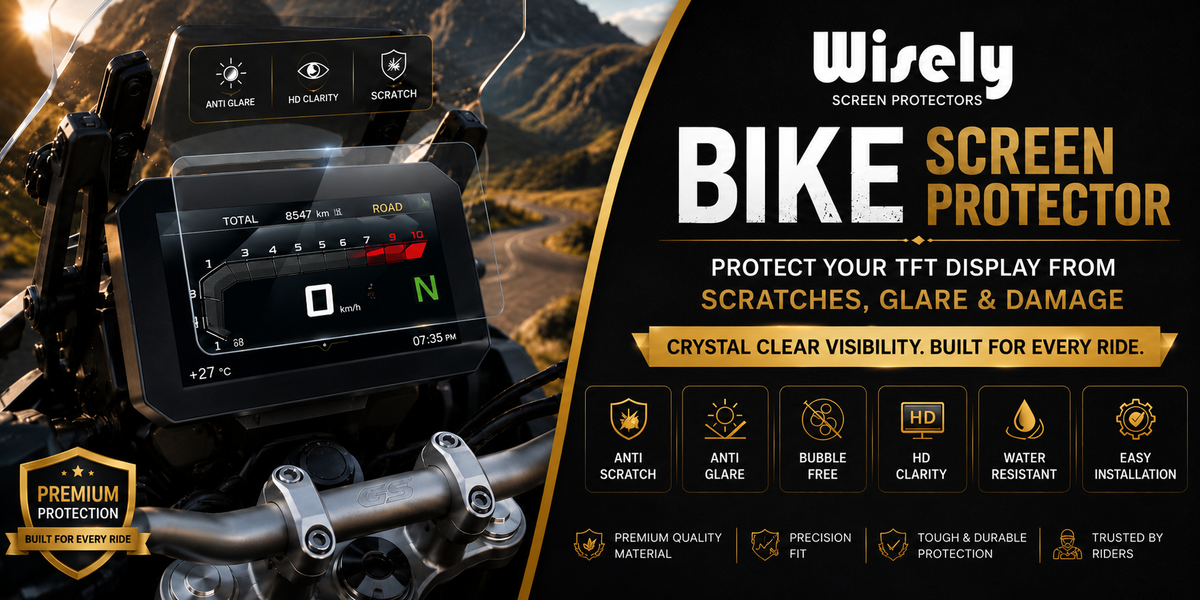 Bike Screen Protector: Why Every Rider Should Protect Their TFT Display in 2026