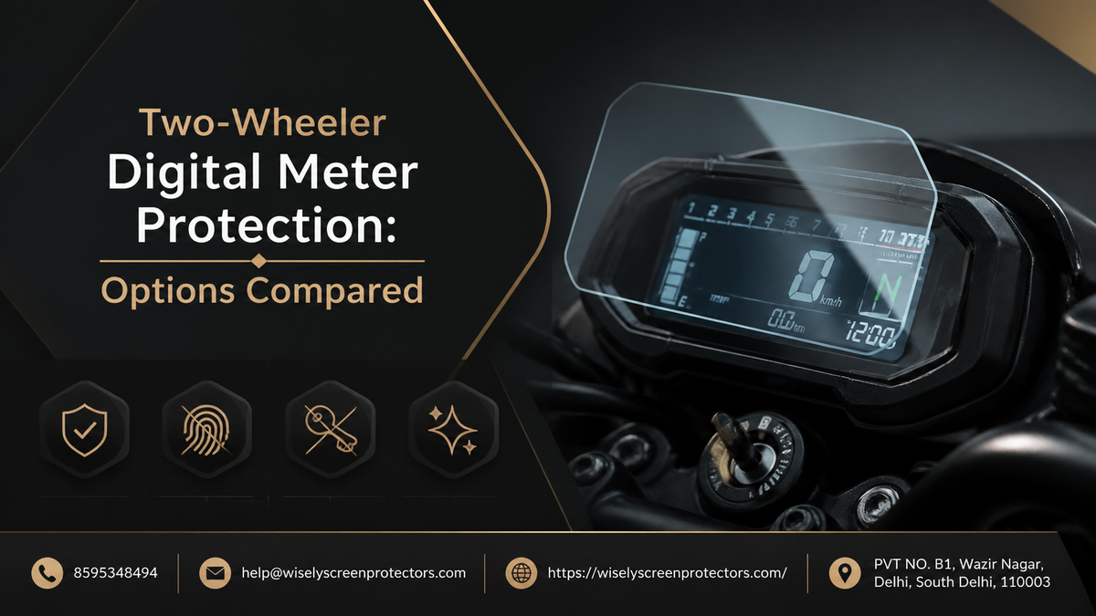 Two-Wheeler Digital Meter Protection: Options Compared