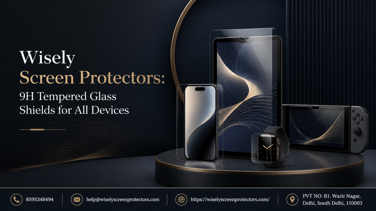Wisely Screen Protectors: 9H Tempered Glass Shields for All Devices