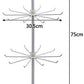 Metal 3 Layered Rotating Jewellery Stand, Chains, Ear-Rings, Bracelet, Necklace Display Stand Rack for Shop