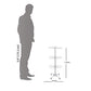 Metal 3 Layered Rotating Jewellery Stand, Chains, Ear-Rings, Bracelet, Necklace Display Stand Rack for Shop