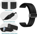 Wisely 22mm Silicone Replacement Strap for Smartwatches