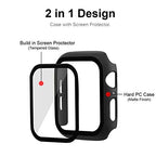 Wisely Electroplate Shine Slim Bumper Tempered Glass Case Cover for OnePlus Watch 2 – Transparent, Shockproof, Scratch-Resistant, Full Protection