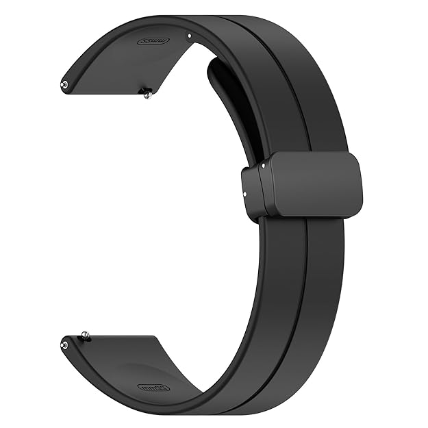 Wisely 22mm Silicone Replacement Strap for Smartwatches