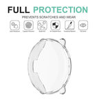 Wisely Protective Case Cover for Amazfit Active 2 44mm – Transparent Soft TPU Full Screen Protector