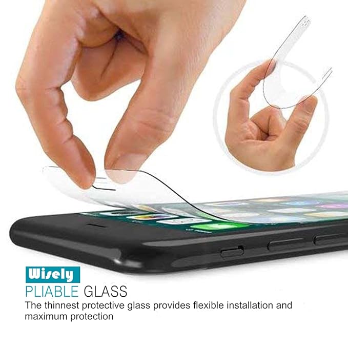 Apple iPhone 13 Pro Screen Protector – 9H HD Clear Flexible Nano Glass | Anti-Scratch, Bubble-Free