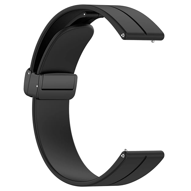 Wisely 22mm Silicone Replacement Strap for Smartwatches