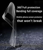 2in1 Camera Lens Nano Glass + Anti-Scratch TPU Back Guard Screen Protector for Motorola Moto G85 5G | Back + Camera Guard Combo