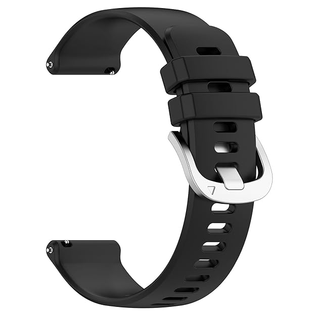 Wisely Adjustable Silicone Replacement Strap for CMF by Nothing Watch Pro & Watch Pro 2 – Durable, Stylish & Comfortable Smartwatch Band with Steel Buckle