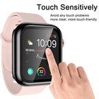 Wisely Electroplate Shine Slim Bumper Tempered Glass Case Cover for OnePlus Watch 2 – Transparent, Shockproof, Scratch-Resistant, Full Protection