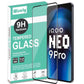 Edge To Edge Smartphone Tempered Glass For Iqoo Neo 9 Pro 5G |6.78 Inch| Screen Protector With Easy Installation Kit -