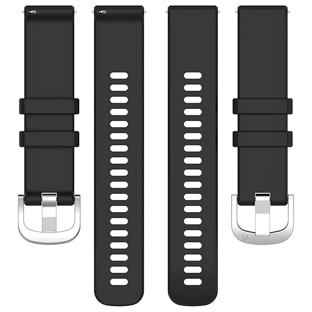 Wisely Adjustable Silicone Replacement Strap for CMF by Nothing Watch Pro & Watch Pro 2 – Durable, Stylish & Comfortable Smartwatch Band with Steel Buckle