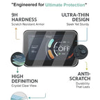 Screen Guard for Hero Vida V2 Pro, Plus, Lite (7-Inch) | HD Clear Full Cover Touch Display Digital Meter Protector