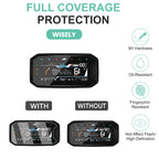 Wisely Screen Guard for New TVS Orbiter Electric Scooter (2025) - TFT Display Digital Meter Protector - HD Clear