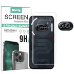 Wisely 2-in-1 Camera Lens Nano Glass + Anti-Scratch TPU Back Guard Screen Protector for Nothing Phone 2a 5G – Back + Camera Guard