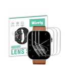 Wisely | 3pcs | Screen Guard Protector for Noise ColorFit Ultra 3 Smartwatch | 1.96" | HD Clear, Scratch Resistant, Full Coverage, Bubble Free