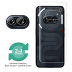 Wisely 2-in-1 Camera Lens Nano Glass + Anti-Scratch TPU Back Guard Screen Protector for Nothing Phone 2a 5G – Back + Camera Guard