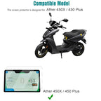 Wisely Screen Guard Protector for Ather 450x / 450 Plus EV Scooter 7-Inch Display
