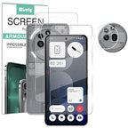3-in-1 Nano Glass Screen Protector with Front, Back & Camera Guard for Nothing Phone 3a Pro