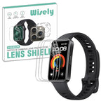 Wisely | Pack of 3 | Screen Guard Protector for Huawei Band 8/9/10 – Anti Shock, Anti-Scratch, HD Clear, Full Cover