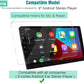 Premium Screen Guard For 9 Inch Android Car Stereo Touch Display Protector Accessories navigation system, Easy Installation Kit, HD Clear