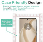 Screen Guard Combo for Motorola Edge 50 Pro 5G | 2pc Camera Lens Protector + Front Flexible Nano Glass Screen Guard