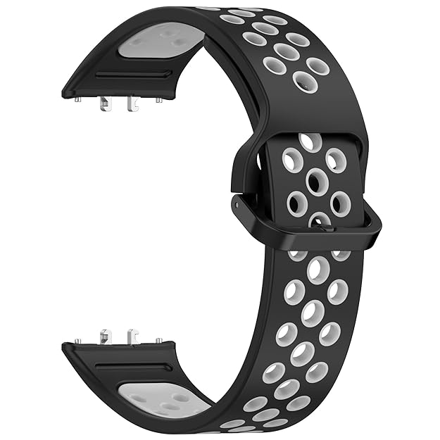 Wisely Adjustable Silicone Replacement Band Strap for Samsung Galaxy Fit 3 – Soft, Durable & Stylish Smartwatch Bracelet