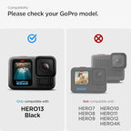 Wisely Tempered Glass for GoPro Hero 13 Action Camera | HD Clear Lens & Screen Protector | Pack of 3