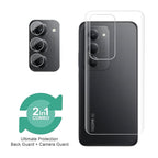 2in1 Camera Lens Nano Glass + TPU Anti-Scratch Back Guard for Redmi 15 5G – Back + Camera Protection Combo