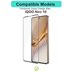 Tempered Glass for iQOO Neo 10 5G  | 9H Hardness | Anti-Glare