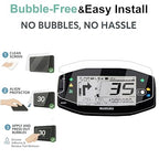 Wisely Premium Speedometer Screen Guard for Suzuki Avenis 125 & Burgman Street 125 – Digital Meter Protector, HD Clear, Full Coverage, Easy Installation