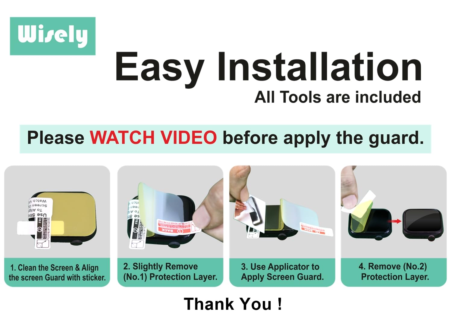 Screen Guard Protector for Redmi Watch Move Smartwatch 1.85