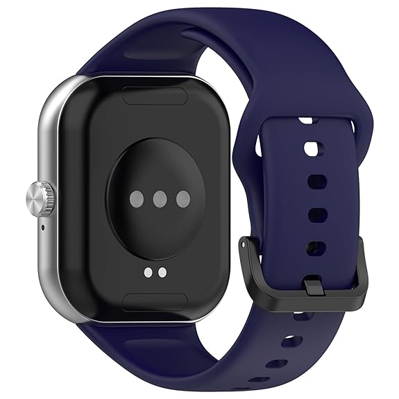 Wisely Adjustable Silicone Band Strap for Redmi Watch Move – Premium Replacement Smartwatch Bracelet (Multiple Colors)