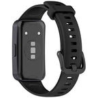 Wisely Adjustable Silicone Replacement Strap for Huawei Band 10/9/8 – Soft, Sporty & Durable