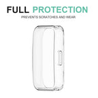 Wisely Protective Case Cover for Huawei Band 10/9/8 Smartwatch – Soft TPU, Full Screen Protector, Anti-Scratch, Shock-Absorbing, Transparent Slim Fit