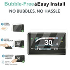 Wisely Premium Screen Guard for Honda Activa 125 (2025) & Activa 110 DLX – Scooter Digital Meter Protector, HD Clear, Scratch Resistant, Easy Installation Kit