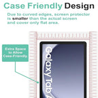 Wisely Premium Tempered Glass Screen Protector for Samsung Galaxy Tab A9 Plus / A9+ [SM-X210/X216] – 11 inch Tablet Guard, 9H Hardness, Scratch Resistant, HD Clear & Bubble-Free