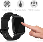 Wisely Soft TPU Protective Case Cover for Redmi Watch 5 Active – Transparent Full-Screen Guard