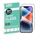 Tempered Glass for Apple iPhone 13/13 Pro & iPhone 14/14 Pro (6.1-Inch) | 9H Hardness | HD Clear | Scratch Resistant | Easy Installation Kit