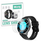 Wisely | 3-Pack | HD Clear Full-Coverage Screen Guard for Noise Twist Go 1.39" Smartwatch – Bubble-Free TPU Protector