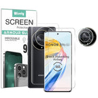 3-in-1 Nano Glass Screen Protector with Front, Back & Camera Guard for Honor X9b 5G
