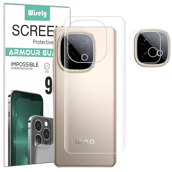 2-in-1 Camera Lens Nano Glass + TPU Back Guard Protector for iQOO Neo 10 | Edge-to-Edge Full Cover | Scratch Resistant