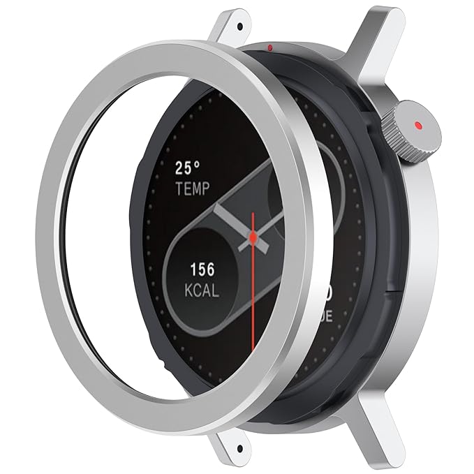 Protective Stainless Steel Bezel Ring Guard for CMF Nothing Watch Pro 2