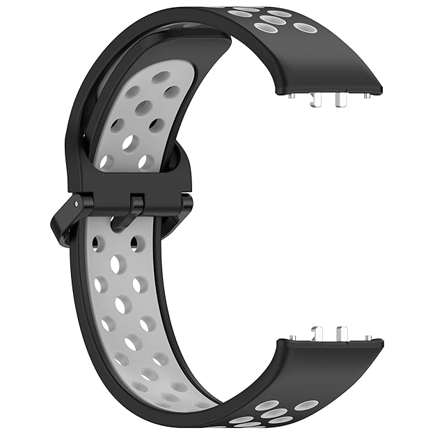 Wisely Adjustable Silicone Replacement Band Strap for Samsung Galaxy Fit 3 – Soft, Durable & Stylish Smartwatch Bracelet