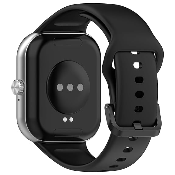 Wisely Adjustable Silicone Band Strap for Redmi Watch Move – Replacement Smartwatch Bracelet, Soft & Comfortable