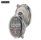Wisely Protective Case Cover for Amazfit Active 2 44mm – Transparent Soft TPU Full Screen Protector