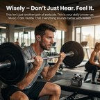 Wisely Buds Pro True Wireless Earbuds (Bluetooth V5.4) with 50 Hours Playtime & 2-mic Clear Calling ANC, IPX4 Waterproof, Deep Bass Stereo Ear Buds TWS Earphones